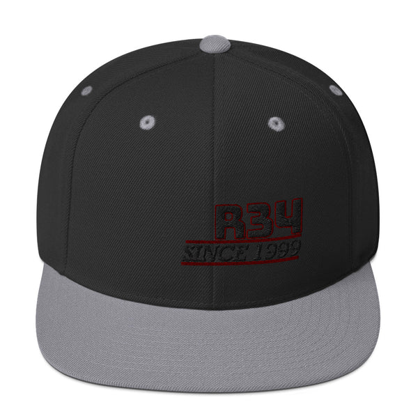 R34 GTT GTR Snapback Hat