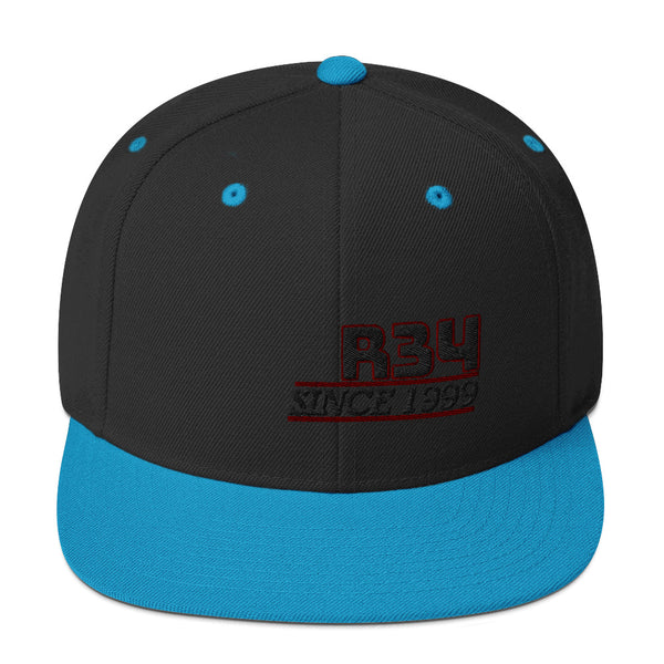 R34 GTT GTR Snapback Hat