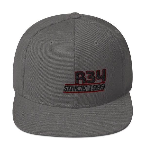 R34 GTT GTR Snapback Hat