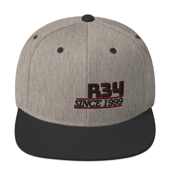 R34 GTT GTR Snapback Hat