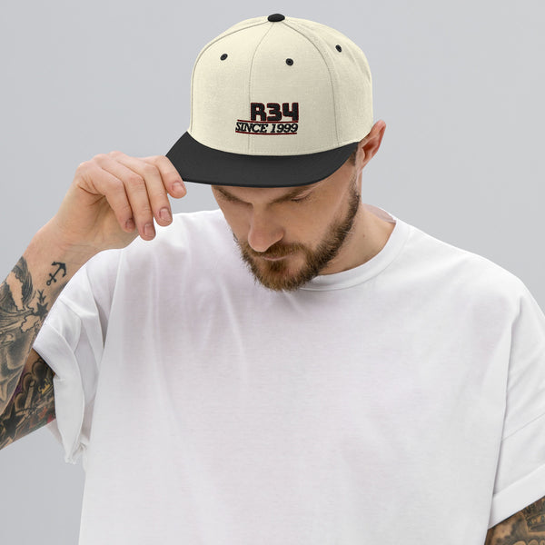 R34 GTT GTR Snapback Hat