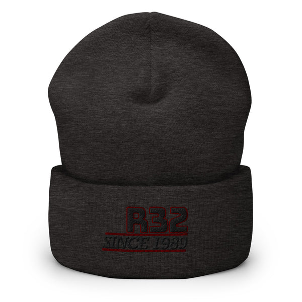 R32 GTR GTST Cuffed Beanie