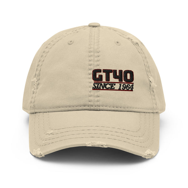 GT40 24 Hours Le Mans Distressed Baseball Dad Hat Cap