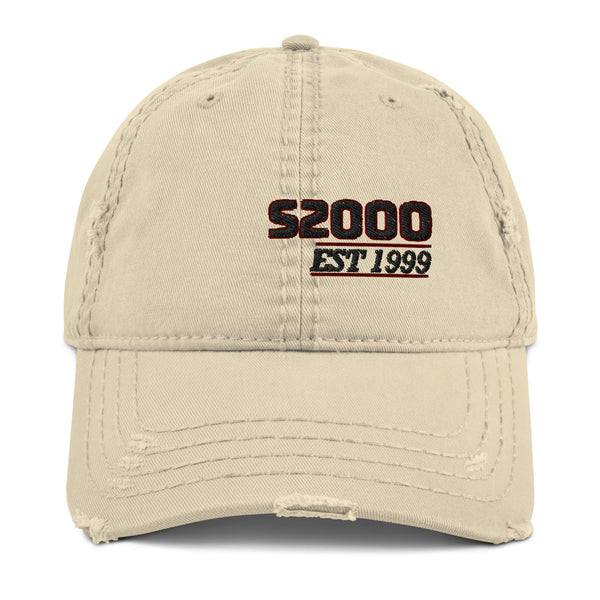 S2000 JDM Baseball Distressed Dad Cap Hat
