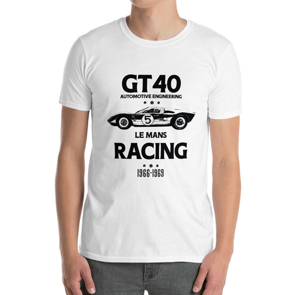 GT40 Le Mans 24 Hour Racing 66-69 T-Shirt