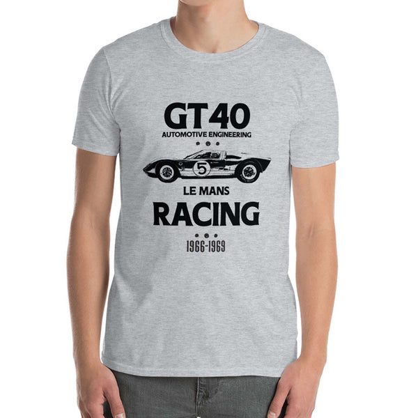 GT40 Le Mans 24 Hour Racing 66-69 T-Shirt