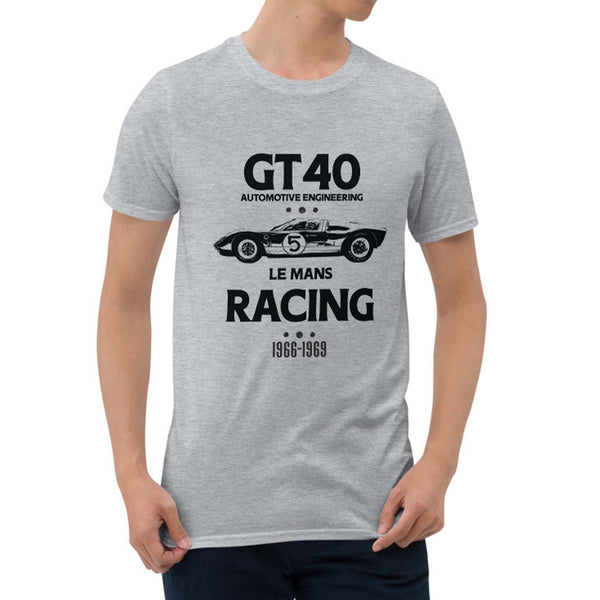 GT40 Le Mans 24 Hour Racing 66-69 T-Shirt