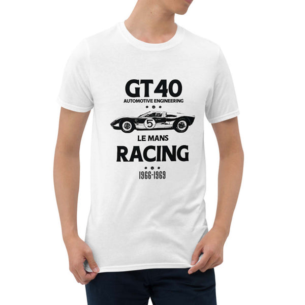 GT40 Le Mans 24 Hour Racing 66-69 T-Shirt