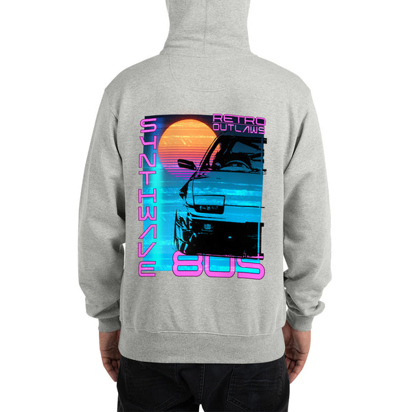 Premium Synthwave Champion Hoodie