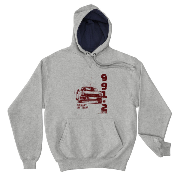 Premium Porsche 991.2 Grey Champion Hoodie Our Premium Porsche 991.2 Champion Hoodie complete with distressed design. Ideal Porsche gift for Birthday's, Christmas, Father's Day, Anniversaries and more. Grey Porsche Champion Hoodie, Porsche apparel, Champion Car Design Hoodie, Hooded Porsche Sweatshirt, Porsche Gift.