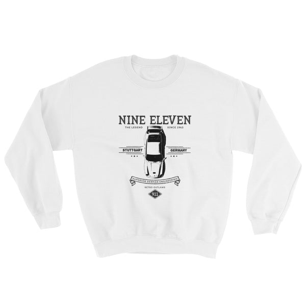 This is our classic Porsche Outlaw tribute Sweatshirt. The premium Porsche image of the legendary 993 RSR really makes this shirt pop. The old-school design give this vintage Porsche Sweatshirt a timeless look making it the ideal Porsche accessory accompaniment and must-have fashion basic for every closet. Ideal Porsche Gift.