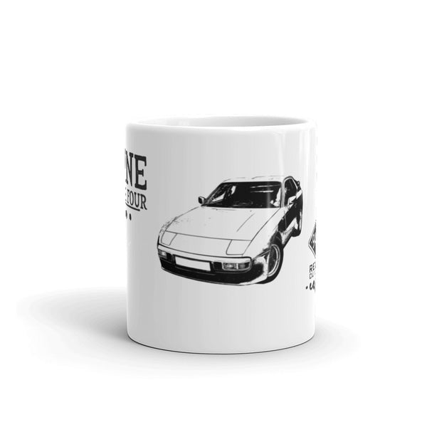 Porsche 944 White Coffee Mug