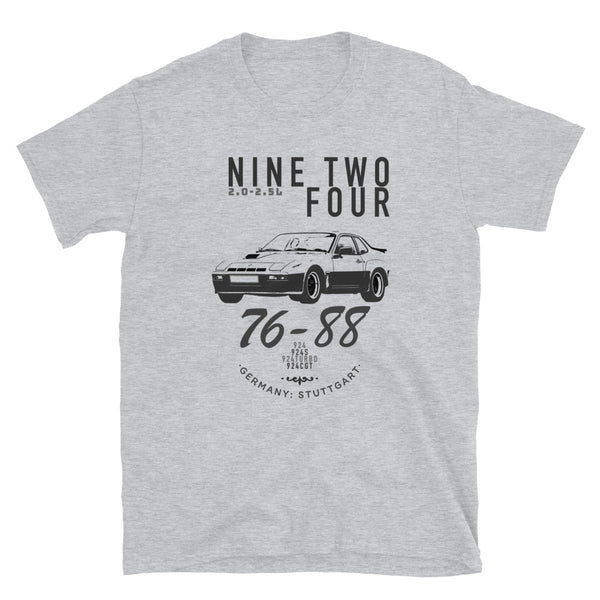 This is our classic Porsche 924 Outlaw Shirt. The premium image of the legendary 924 Carrera GT really makes this shirt pop. Porsche 924 T-Shirt, Porsche 924 Shirt, 924 Apparel, Tee, 924 CGT, Gift, Gift for him, Vintage Car Shirt, Classic Car Gift. The old-school design give this vintage Porsche T-Shirt a timeless look making it the ideal Porsche accessory accompaniment. 