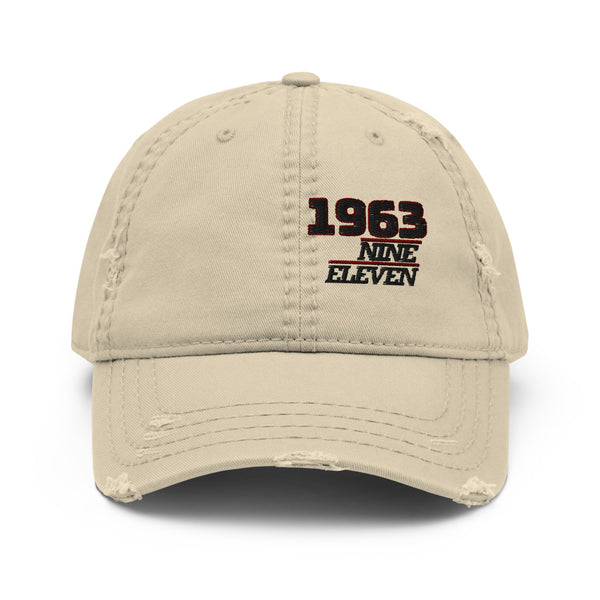 Nine Eleven 1963 Classic Sports Car Distressed Dad Hat