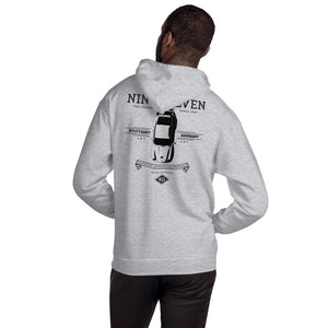 Everyone needs a cozy go-to hoodie to curl up in, so go for one that's soft, smooth, and stylish. It's the perfect choice for cooler evenings! Porsche 911 Apparel, Porsche Hoodie, Porsche Car Apparel.