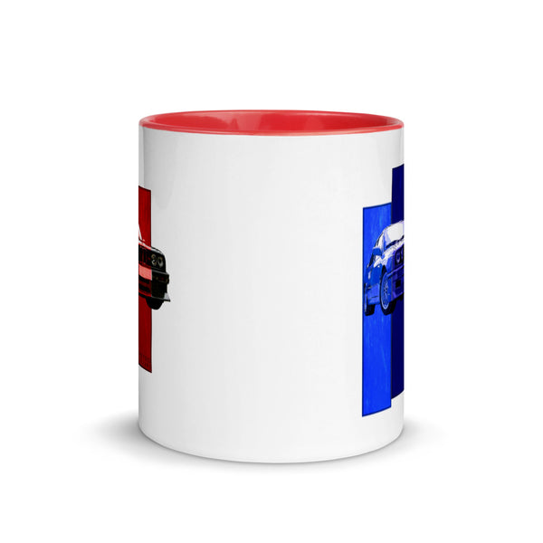 German M3 Sports Car Coffee Mug Gift with Color Inside