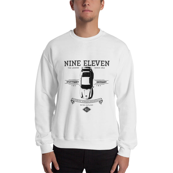 This is our classic Porsche Outlaw tribute Sweatshirt. The premium Porsche image of the legendary 993 RSR really makes this shirt pop. The old-school design give this vintage Porsche Sweatshirt a timeless look making it the ideal Porsche accessory accompaniment and must-have fashion basic for every closet. Ideal Porsche Gift.