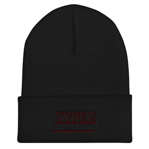 Premium VW Type 2 Camper Cuffed Beanie This Premium Type 2 Campervan Beanie is snug and form-fitting. It's not only a great head-warming piece but a staple accessory in anyone's wardrobe for the colder months. Knitted VW Beanie, Embroidered VW Beanie Hat.