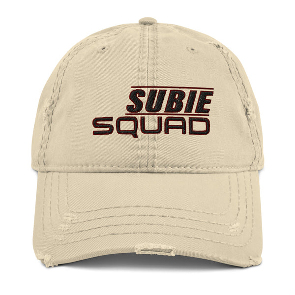 Subaru Subie Distressed Baseball Cap. This is our vintage-style Subaru-inspired distressed Cap exuding retro-cool. Subie Squad JDM Drift Distressed Baseball Cap. Subaru Dad Hat, Bugeye, Hawkeye, Classic GC8, Scooby Car, Hat, Accessories, Apparel. Subie Hat. Scooby Hat.