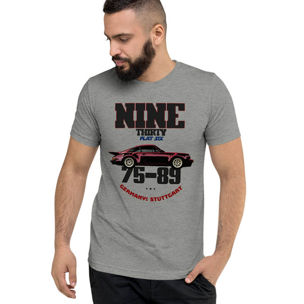 Premium Porsche 930 Tri-Blend T-Shirt