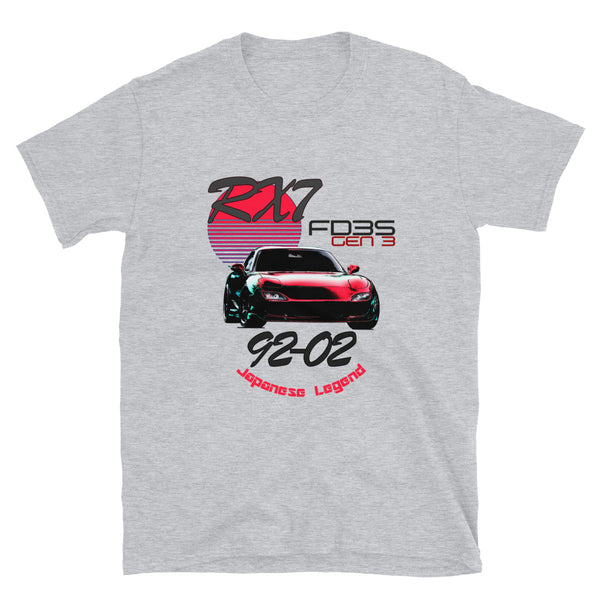 Mazda RX7 FD3S JDM Legend T-Shirt