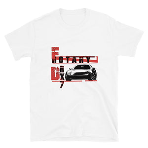 RX7 FD JDM T-Shirt This is our classic Mazda Rx-7 tribute shirt.  The stylish design give this tee a timeless look making it the ideal RX7 accessory accompaniment. RX7 T-Shirt, rx7 fd3s, JDM Drift Shirt, rx7 accessories, rx7 tshirt, RX7 FD Short-Sleeve T-Shirt, Japanese Sport, rx7 FD T-Shirt.