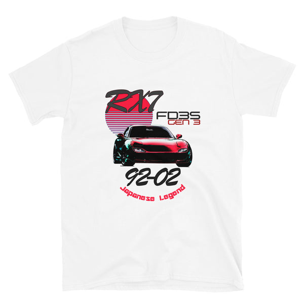 Mazda RX7 FD3S JDM Legend T-Shirt