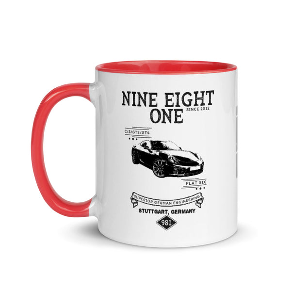 Porsche 981 Cayman Coffee Mug